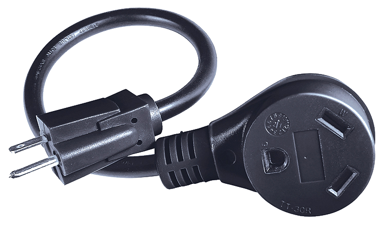 30 Amp female to 15 Amp male Adapter